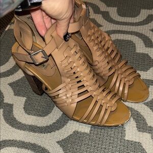 Women's Steve Madden Tan Strappy Sandals
